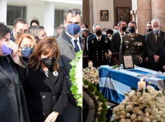 Κηδεία Μαριέττας Γιαννάκου το «τελευταίο αντίο»: Τραγική φιγούρα η μονάκριβη κόρη της