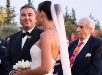 Δημήτρης Κοντομηνάς: Έτσι τον αποχαιρέτησε ο Αντώνης Ρέμος – Οι φωτογραφίες από τον γάμο του