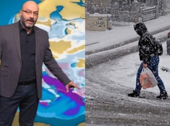 Σάκης Αρναούτογλου: «Κλειδώνει» η νέα επέλαση ψύχους – Χιόνια ακόμη και σε χαμηλά υψόμετρα