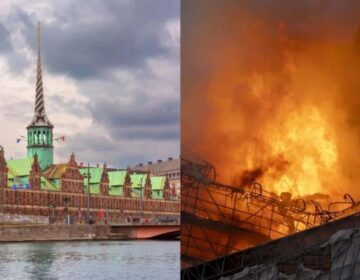 Σοκ στην Κοπεγχάγη: Φωτιά «τέρας» στο Παλιό Χρηματιστήριο – «Είναι η δική μας Παναγία των Παρισίων» (video)