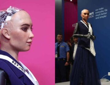 Η Σοφία το ρομπότ έκανε «ταξιδάκι» στη Θεσσαλονίκη για την διεθνή έκθεση BEYOND