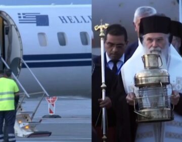 Έφτασε στην Αθήνα το Άγιο Φως από τον Πανάγιο Τάφο των Ιεροσολύμων – Με 16 ειδικές πτήσεις θα μεταφερθεί στις Μητροπόλεις