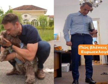 «Έλα να σε πω κομματόσκυλο, να πάρω ψήφους»: Το Tik Tok του Στέφανου Κασσελάκη με την Φάρλι και η σπόντα στον Μητσοτάκη (video)