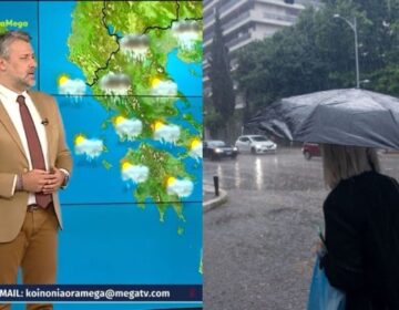 Ο Γιάννης Καλλιάνος εκπέμπει SOS: «Αναμένονται βροχές, καταιγίδες και ισχυροί…»